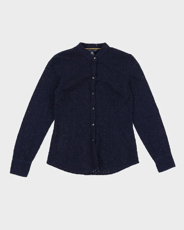 Navy Lace Tommy Hilfiger Cardigan - XS