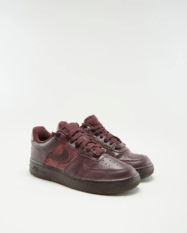 Nike Air Force 1 Deep Burgundy - Womens UK 4.5