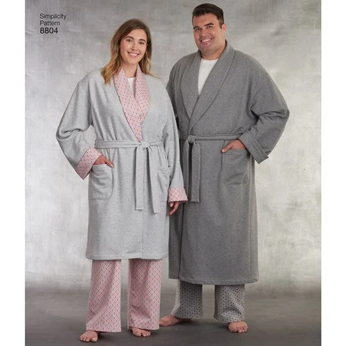 Simplicity Unisex Nightwear S8804