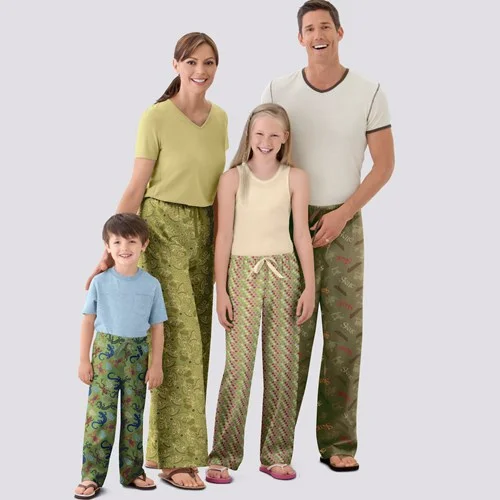 Simplicity Unisex Sleepwear Trousers S9129