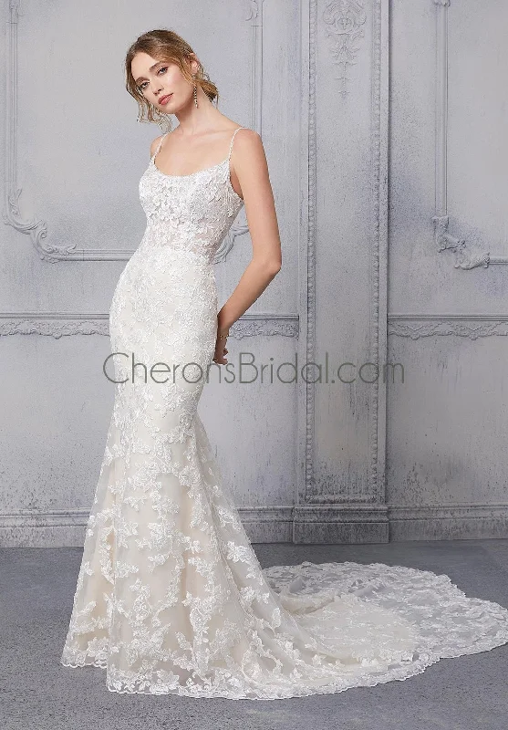 Blu - 5914 - Claudine - Cheron's Bridal, Wedding Gown