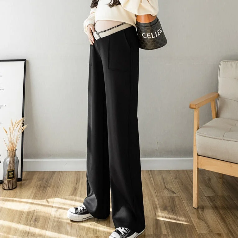 NiDELL: Women’s Vintage Trousers Belly Support For Autumn