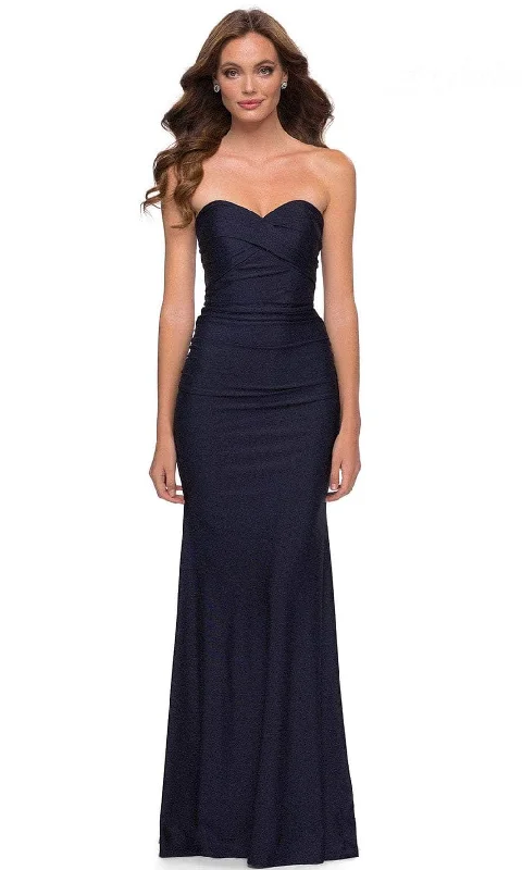 La Femme - Sweetheart Sheath Evening Dress 29851SC