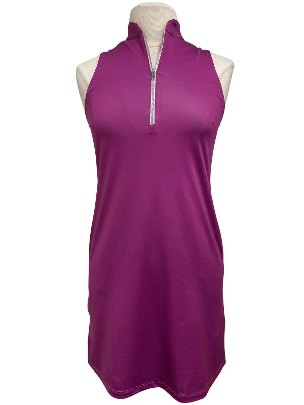 Amy Sport Frontline 2.0 Sleeveless Dress - Raspberry - X-Small (Final Sale Item)