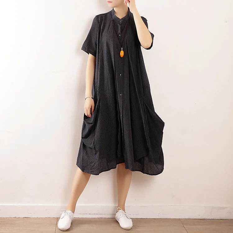 Summer Cotton Linen casual Women Dresses Loose women dresses AMT96237