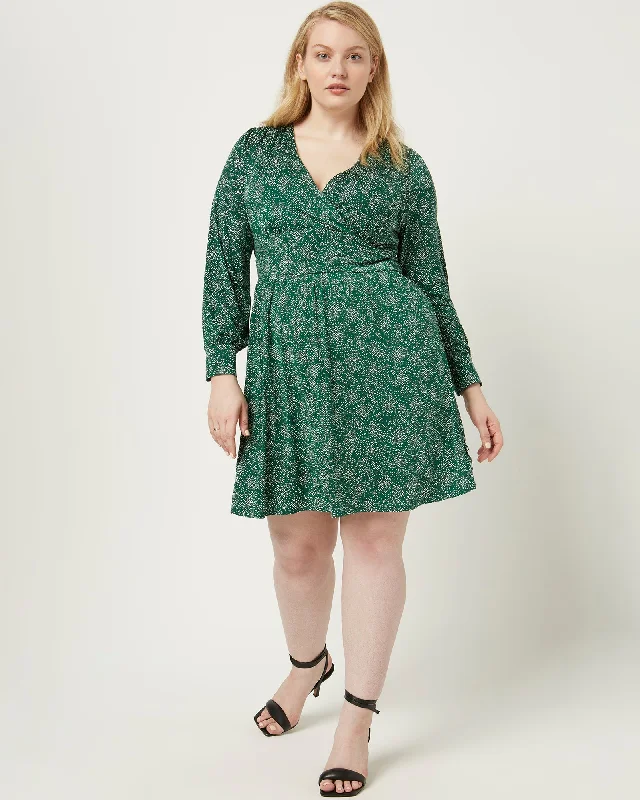 Celine Floral Dress | Kelly Green