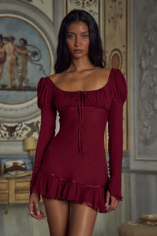 Fair Verona Micro Dress Sangre (Pre-Order)