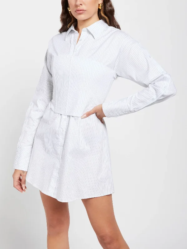 Gianni Corset Button Up Dress