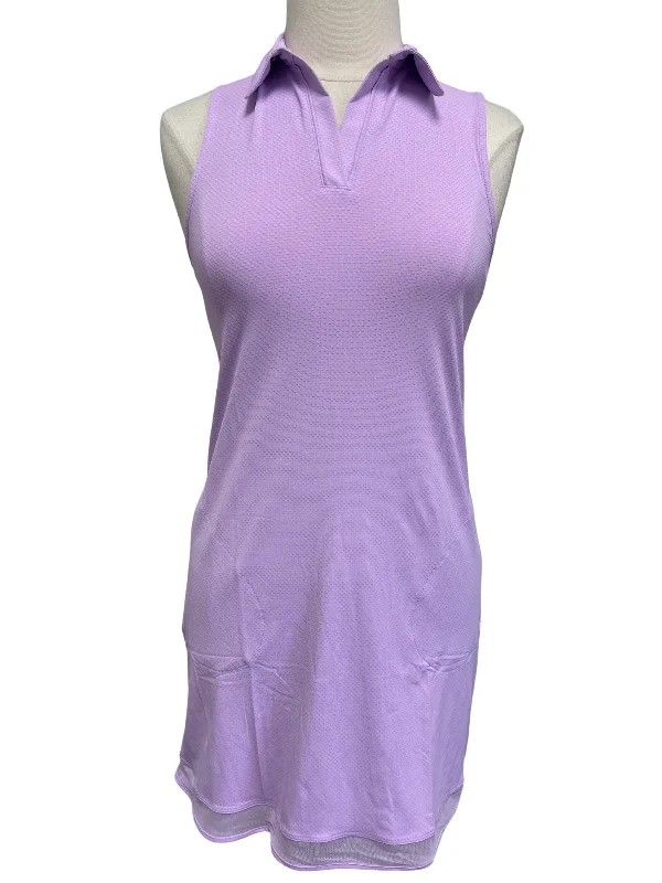 Gottex Lavender V Neck Sleeveless Dress