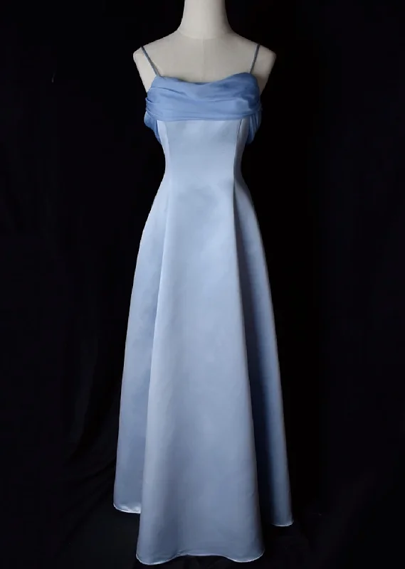 Light Blue Vintage Prom Dress