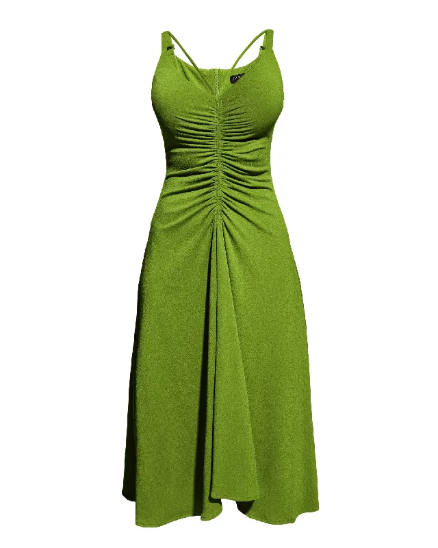 MADDY DRESS | Peridot Green