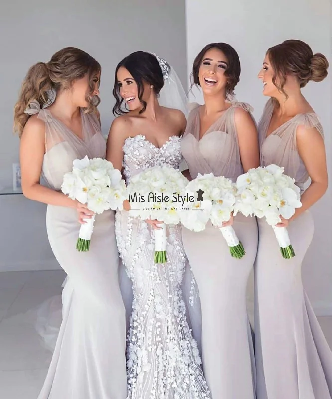 Mermaid Fitted Bridesmaid Dress