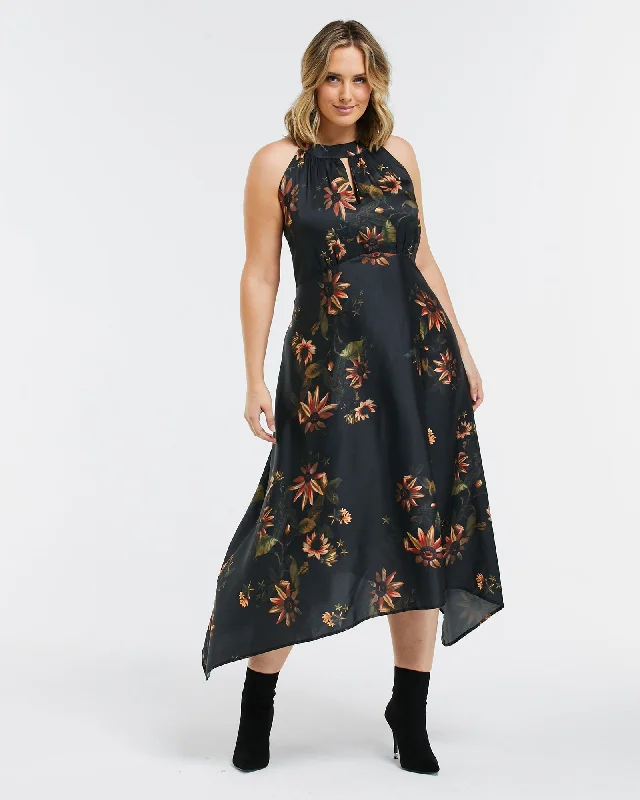 Moody Blooms Dress | Print