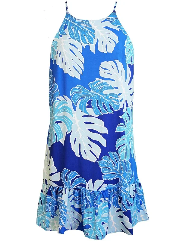 Nuuanu Valley Sundress with Ruffle Hem