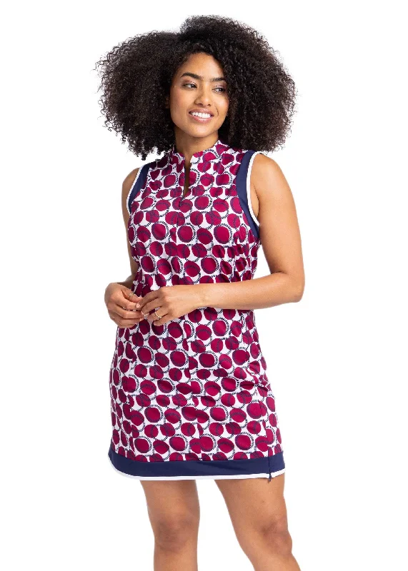 Rip and Zip Sleeveless Golf Dress - Dot and Dash