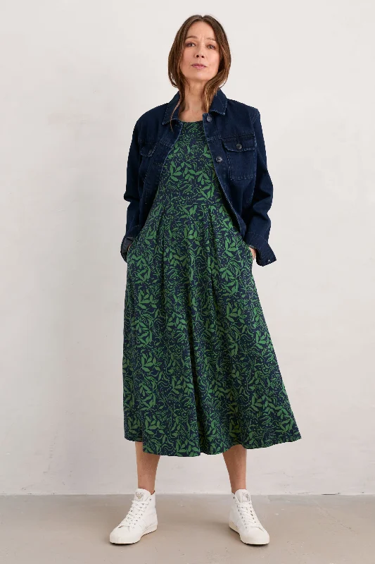 Seasalt Veronica Dress in Wandering Peas Maritime