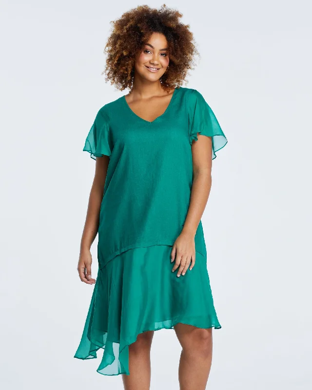 Shadow Dress | Green