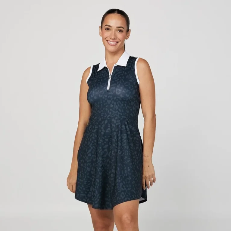 Sofibella Isla Bonita Golf Dress - Darcy Leopard