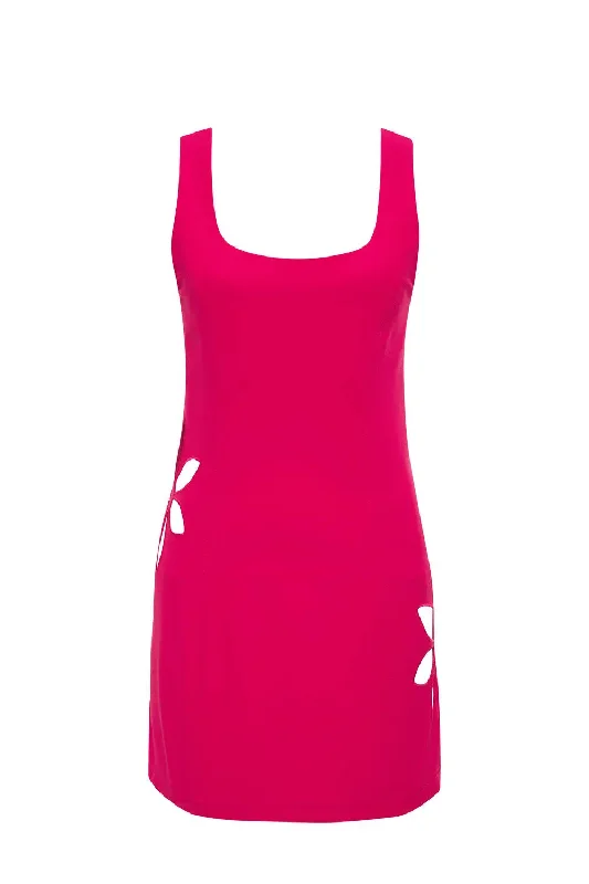 Twiggy Dress | Fuchsia