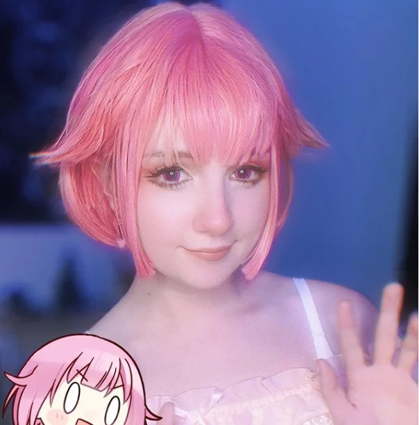 Review for Lolita Cherry Blossom Pink Short Wig YV43699