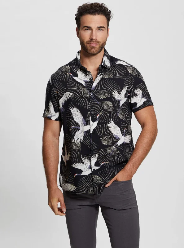 Eco Crane Short Sleeve Shirt