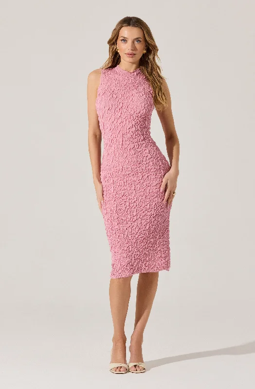 Scrunch bodycon dress